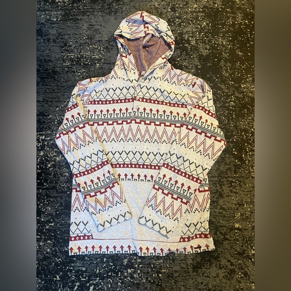 On the Byas hooded long sleeve t-shirt